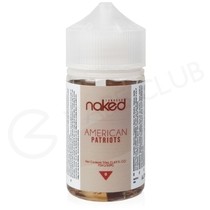American Patriots Shortfill E-Liquid by Naked 100 50ml