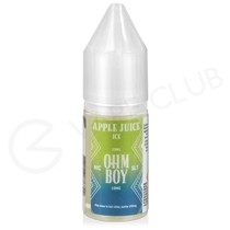 Apple Juice Ice Nic Salt E-Liquid by Ohm Boy SLT