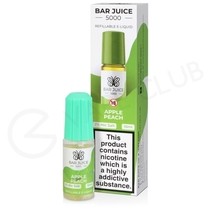 Apple Peach Nic Salt E-Liquid by Bar Juice 5000