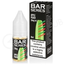 Apple Peach Nic Salt E-Liquid by Bar Series