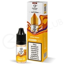 Apple Peach Nic Salt E-Liquid by Crystal Clear