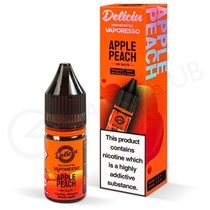 Apple Peach Nic Salt E-Liquid by Deliciu