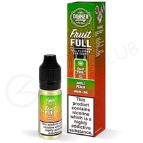 Apple Peach Nic Salt E-Liquid by Dinner Lady Fruit Full