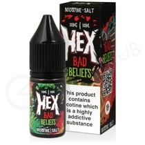Bad Beliefs Nic Salt E-Liquid by Hex