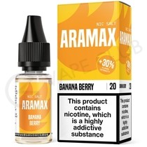 Banana Berry Nic Salt E-Liquid by Aramax