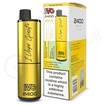 Banana Edition IVG 2400 Disposable  Vape