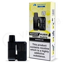 Banana Ice Hayati Rubik 7000 Refill Pack