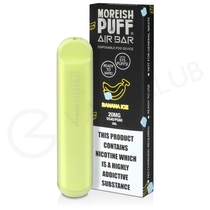 Banana Ice Moreish Puff Air Bar Disposable Vape