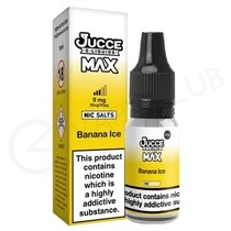 Banana Ice Nic Salt E-Liquid by Jucce Max