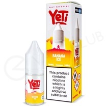 Banana Ice Nic Salt E-Liquid by Yeti Summit Series