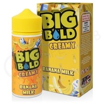 Banana Milk Shortfill E-Liquid by Big Bold Creamy 100ml
