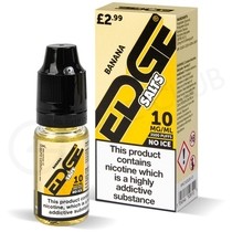 Banana Nic Salt E-Liquid by Edge Solid Fruit Bar Salts