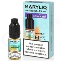 Beach Day Nic Salt E-Liquid by Lost Mary Maryliq