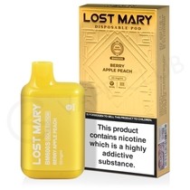 Berry Apple Peach Lost Mary BM600S Gold Edition Disposable Vape