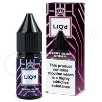 Berry Bliss Dream Nic Salt E-Liquid by Liq'd