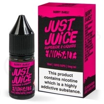 Berry Burst Nic Salt E-liquid by Just Juice