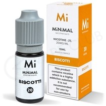 Biscotti Nic Salt E-Liquid by Minimal