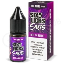 Bite The Bullet E-Liquid by Six Licks 50/50