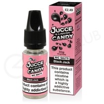 Black Jack Nic Salt E-Liquid by Jucce Candy