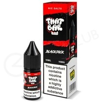 Black Jack Nic Salt E-Liquid by That Bar Juice