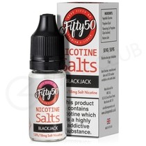 Black Jack Nic Salt E-Liquid by Fifty 50