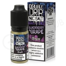 Blackberry & Grape Nic Salt E-Liquid by Double Drip