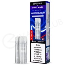 Blackberry Blueberry Hawcos x Lost Mary Crystal Pro Prefilled Pods