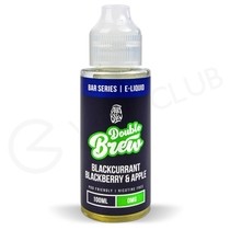 Blackcurrant & Blackberry Apple Shortfill E-Liquid by Double Brew Bar Series 100ml