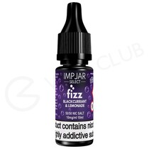 Blackcurrant & Lemonade Nic Salt E-Liquid by Imp Jar Select