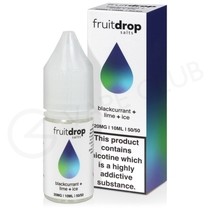 Blackcurrant & Lime Ice Nic Salt E-Liquid by Fruit Drop