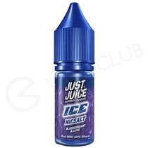 Blackcurrant & Lime Nic Salt E-Liquid by Just Juice Ice