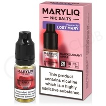 Blackcurrant Apple Nic Salt E-Liquid by Lost Mary Maryliq