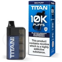 Blackcurrant Blueberry Raspberry Titan 10K Disposable Vape