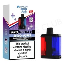 Blackcurrant Cotton K & Blue Raspberry Hayati Pro Ultra Plus Refill Pack