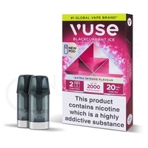 Blackcurrant Ice Extra Intense Vuse Prefilled Pods