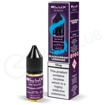 Blackcurrant Lemonade Nic Salt E-Liquid by Elux Legend