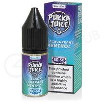 Blackcurrant Menthol E-Liquid by Pukka Juice 50/50