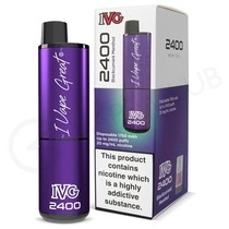 Blackcurrant Menthol IVG 2400 Disposable Vape