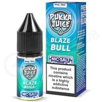 Blaze Bull Nic Salt E-Liquid by Pukka Juice