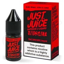 Blood Orange Citrus & Guava Nic Salt E-liquid by Just Juice