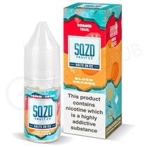 Blood Orange On Ice Nic Salt E-Liquid by SQZD