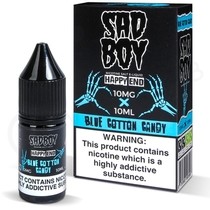 Blue Cotton Candy Nic Salt E-Liquid by Sadboy