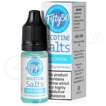 Blue Crystal Nic Salt E-Liquid by Fifty 50