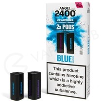 Blue Edition Vapes Bars Angel 2400 Prefilled Pods