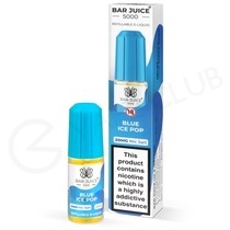 Blue Ice Pop Nic Salt E-Liquid by Bar Juice 5000