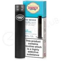 Blue Menthol Dinner Lady Disposable Device