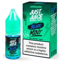 Blue Mint Nic Salt E-Liquid by Just Juice