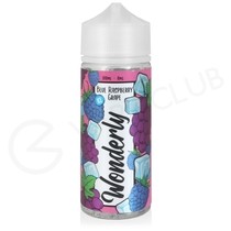 Blue Raspberry & Grape Ice Shortfill E-Liquid by Wonderly 100ml
