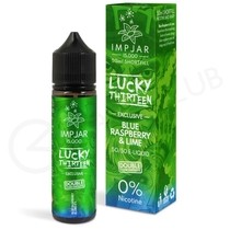 Blue Raspberry & Lime Shortfill E-Liquid by Imp Jar & Lucky Thirteen 50ml