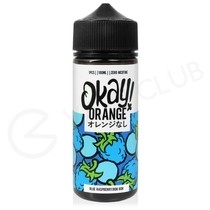 Blue Raspberry Bon Bon Shortfill E-Liquid by Okay Orange 100ml
